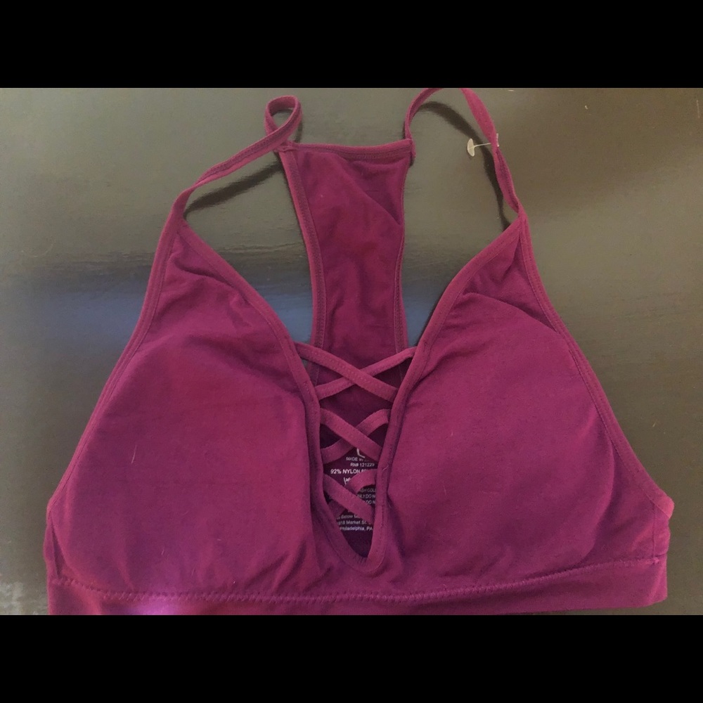 sports bra!